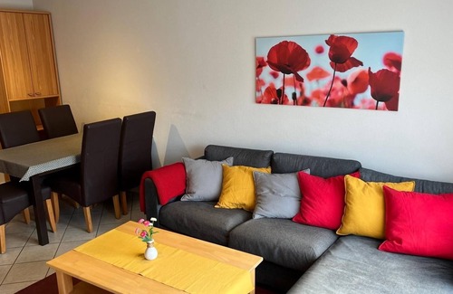Neue Tiefe Apartment | Vacation apartment Mohnblume in the house Strandallee 16 on Fehmarn