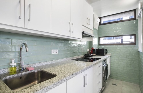 Santa Cruz de Tenerife Apartment | Vacation Apartment 'Sovhispan' with Sea View, Shared Pool and Wi-Fi