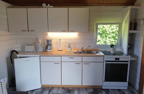 Wremen Cabin | Vacation home for 2 people at the campsite in Wremen