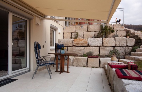 Ludwigshafen Apartment | Vacation happiness. Modern vacation apartment with private garden