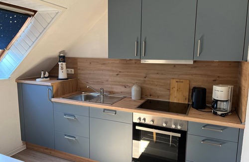 Esens Apartment | Vacation home Janßen - Upper floor with balcony - Holiday home Janßen