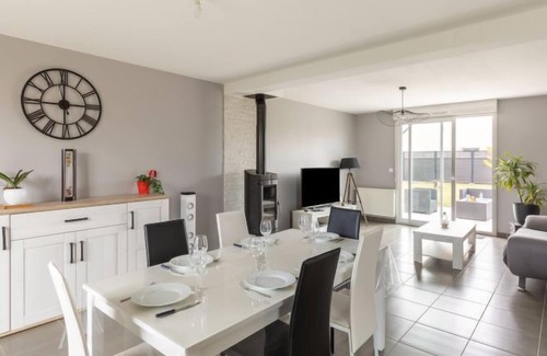 Plerguer House | Vacation home Les Jonquilles in Plerguer - 6 persons, 3 bedrooms
