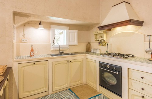 Racale House | Vacation Home “Tia Maria Country Inn - Trilocale 102” with Pool, Terrace & Garden