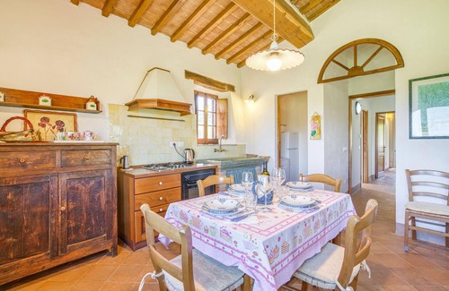 Radicondoli House | Vacation home with pool and panoramic views of the countryside.