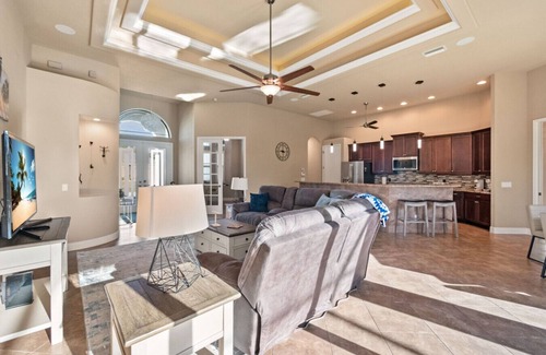 Pelican Villa | Vacation Home with Heated Pool 3 Bedrooms, 2 Bath