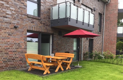 Esens Apartment | Vacation in a new apartment right on the North Sea