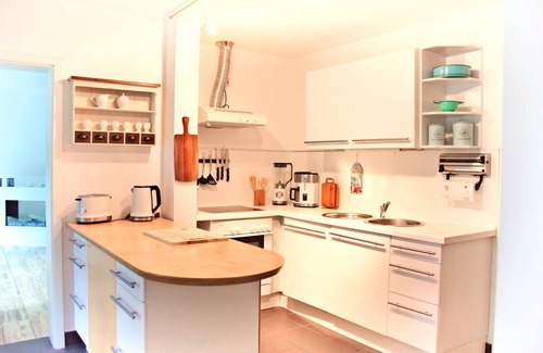 Wiek Apartment | Vacation in peace & nature - apartment on the Bodden with fenced plot. & water access