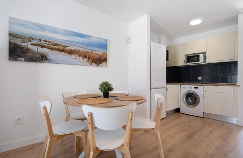 Morro Jable Apartment | Vacation 'Penthouse 3A' with Sea View, Wi-Fi and Air Conditioning