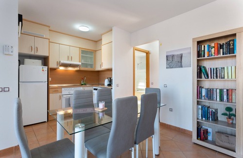 La Oliva Apartment | Vacation 'Punta Calma' with Sea View, Shared Pool and Wi-Fi