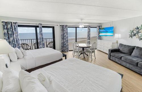 Litchfield by the Sea Apartment | Vacation Time Oceanfront Deluxe Queen Room 4th Flr