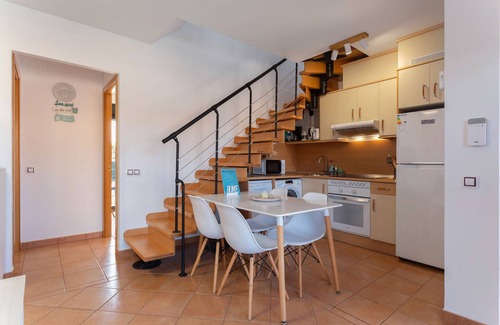 La Oliva Apartment | Vacation 'Vv Tindaya En Lajares' with Sea View, Shared Pool and Wi-Fi