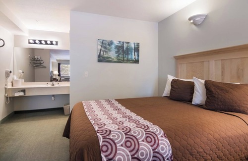 Bellaire Hotel | Vacation Wonderland Awaits at Summit Village - Cozy Guestroom at Shanty Creek!