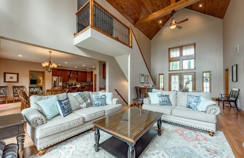 Swanton House | Vacationer's Dream: Lakefront, Private Dock, Hot Tub, Fire Pit!