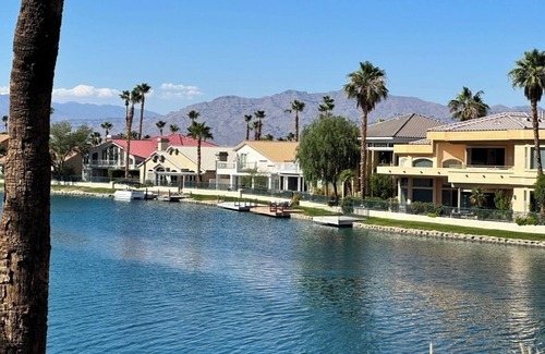 Desert Shores House | Vegas Waterfront Villa, Minutes from Strip & Upscale Dining
