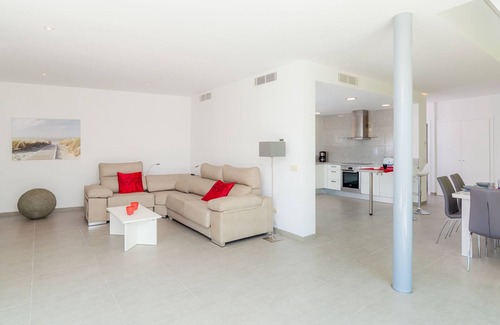 Cala Mandia House | Very bright house with large terraces and private pool.