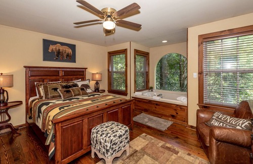 Townsend Cottage | Very clean mountain retreat with Mountain View, Wi-Fi, Jacuzzi, FREE POOL ACCESS