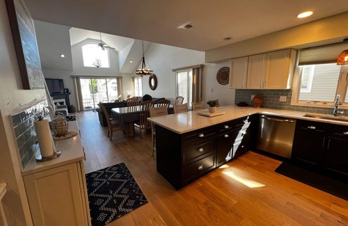Townsend's Inlet House | Very close to the bay with views from the deck.