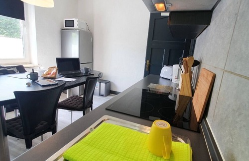 Bielefeld Apartment | Very cozy family apartment and playroom with balcony