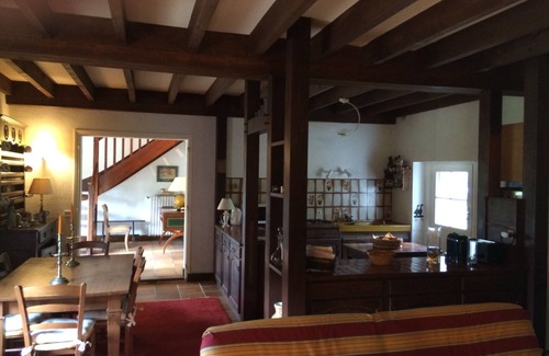 Saint-Andre-des-Eaux House | Very nice typical thatched cottage with 4 bedrooms and a dormitory 9 km from La Baule