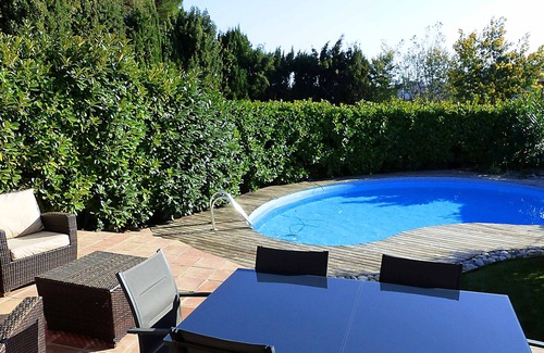 Cannes La Bocca Apartment | Very pleasant villa bottom with private pool, quiet, facing south