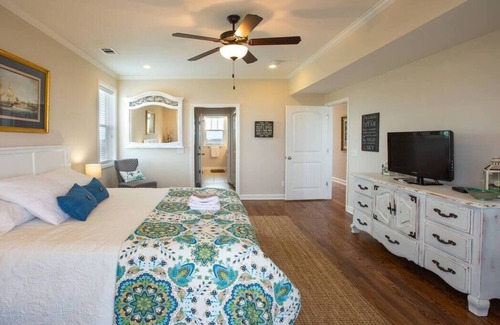 Beachwalk House | Very Rare BEACHFRONT Home w/Pvt Boardwalk to Beach, Golf cart. A dream come TRUE