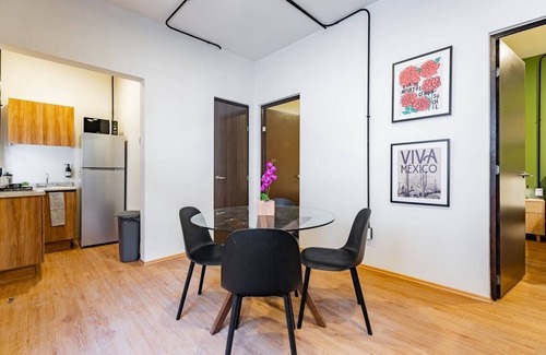Miguel Hidalgo Apartment | VH | 2 Hab cómodas Nuevo Polanco + wifiandroof | 369