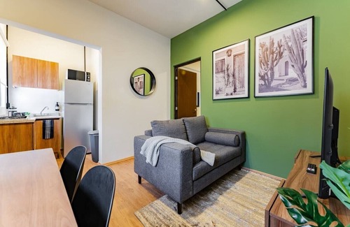 Miguel Hidalgo Apartment | VH | Cómodo depa 2BR + patio| Cerca Polanco | 412