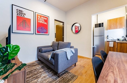 Miguel Hidalgo Apartment | VH | Depa con estilo Polanco | gymandrooftop | 419