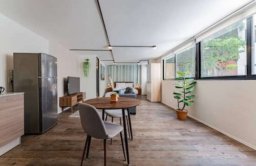 Hipodromo Apartment | VH | Loft Condesa | Rooftop + Gym | 248