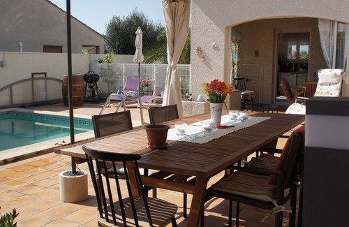 Vias Villa | VIAS VILLAGE (34) - Villa sleeps 8 with private pool.