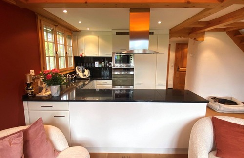 Schoenried Ski Chalet | Vibrant 3-bedroom Ski Chalet In Gstaad