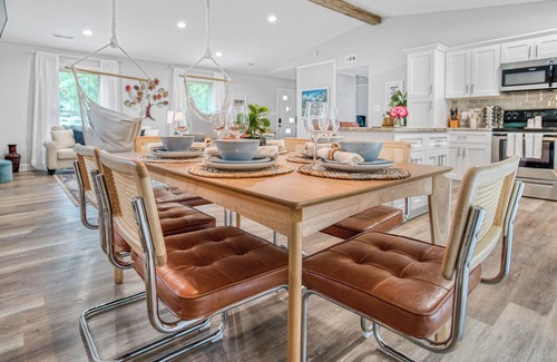 Charlotte House | Vibrant South CLT Oasis, 3BRs, Patio, Fire Pit