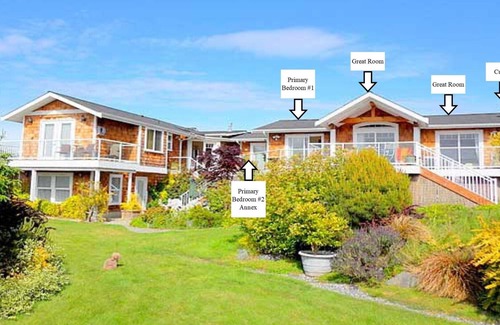 Clinton House | View Beach Family Cottage for 5 Sunlight SeaScape, 3+beds 2.5 bath