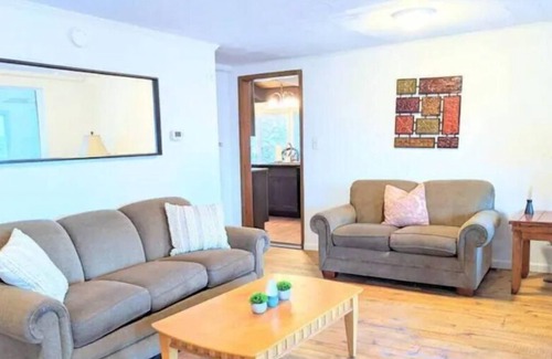 Lake Harmony Estates Ski Chalet | View of Lake Harmony from The Cozy Cottage