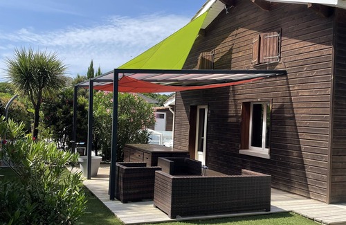 Grayan-Et-L'Hopital House | VILLA air-conditioned private covered heated swimming pool, jacuzzi, Sauna