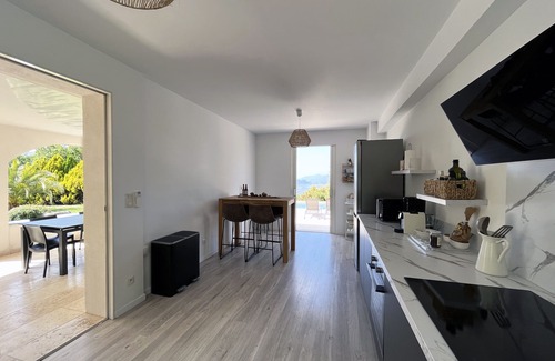 Vallecalle Villa | Villa Albitru - Domaine Romella - Private swimming pool and sauna - View of the Gulf of St Florent