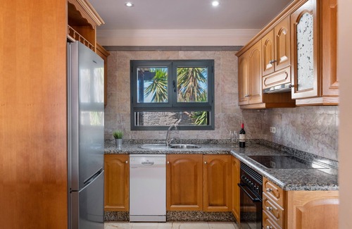 Playa Blanca Villa | 'Villa Ambar' with Mountain View, Sea View, Pool, Wi-Fi, Terraces & Garden