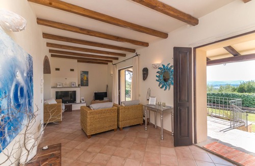 Olbia Villa | Villa 'Anastasie Costa Smeralda ' with Sea View, Wi-Fi and Air Conditioning