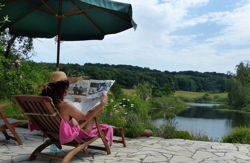 Warnitz Apartment | Villa at the Trump | Apartment "Cottage" | Right on the lake