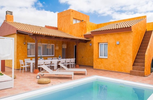 Geafond Villa | Villa Atlantic Ocean Private Pool Corralejo By Holidays Home