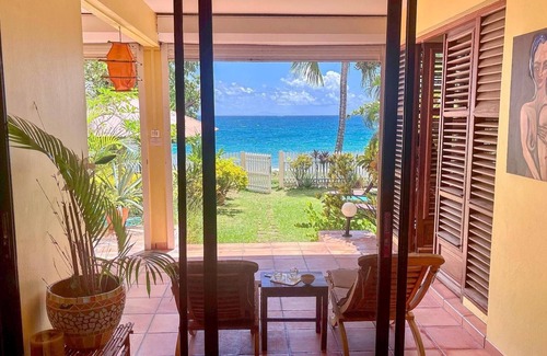 Tartane Villa | Villa au Diamant Ref M133 5 ch 10 personnes jardin face mer
