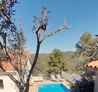 Olivella Villa | Villa Avril piscina privada y amplias terrazas