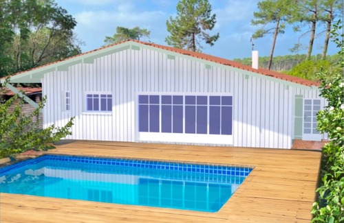 Piraillan Villa | Villa 'Bambou' with Private Pool, Private Terrace and Wi-Fi
