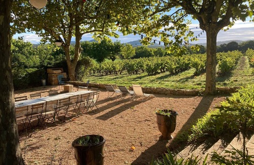 Neoules Villa | Villa BASTIDE with swimming pool on a wine-growing estate