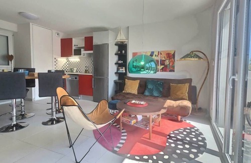 Serignan Apartment | Villa Bianca - Spacious apartment for 4 people 500
