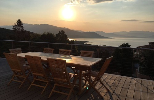 Porto Pollo Villa | Villa breathtaking sea view, 5-10 minutes walk from the beach, for 12 people