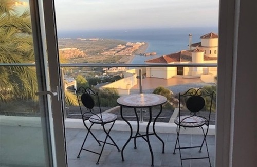 Salobrena Villa | Villa 'Casa La Choza' with Sea and Mountain View, Pool, Garden & Wi-Fi