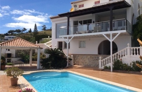 Salobrena Villa | Villa 'Casa La Choza' with Sea and Mountain View, Pool, Garden & Wi-Fi
