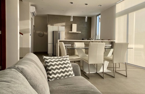 Isla Mujeres House | VILLA CASCADA- Lux private gated villa with elevator, Private Gated Luxury Oceanview Villa with Elev