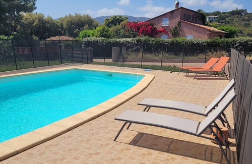Sagone House | Villa Corse du Sud, 10 persons, swimming pool, 4 mn walk from the beach.